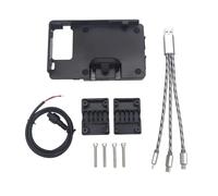 WSUMKH Cargador Inalámbrico para Motocicleta para S1000XR F900R R1250GS F700GS Adventure ADV LC Soporte para Teléfono GPS Y Navegación. Soporte Montaje Teléfono(USB Charge Only)