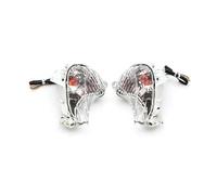 WSUMKH Faros Delanteros Motocicleta Bombillas Luces Intermitentes Delanteras 2 Cables Para Suzuki Para Hayabusa Para Gsxr 1300 Para GSX R1300 08-17 230Mm(Blanco)