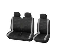 WSUMKH Funda Asiento 1+2 Fundas Asiento Beige Funda Coche para Transporter/Van, Universal para + Interior Camión para Master 3(Grey)