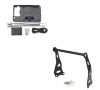 WSUMKH para Royal para Enfield Himalayan 2016 2017 2018 2020 2019 2020 Soporte para Teléfono Móvil Soporte para Placa Navegación GPS Accesorios Motocicleta Soporte Montaje Teléfono(B and 12mm)