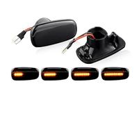 WSUMKH Señal Giro Lámpara 2 Luces LED Dinámicas Posición, Intermitentes, Para Toyota Altezza Wish Para Land Para Cruiser 200 Prado 120 WiLL Cypha VS Para Prius 2 Para RAV4.(2pcs Dynamic)