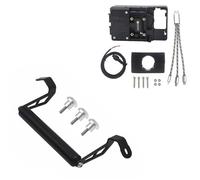 WSUMKH Soporte Adaptador De Carga Inalámbrica para Navegación De 12 Mm/22 Mm para Ducati MULTISTRADA ENDURO1200 950 1200S 2015 2016 2017 Soporte Montaje Teléfono(USB 22mm Stand)