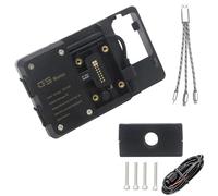 WSUMKH Soporte Adaptador De Carga Inalámbrica para Navegación De 12 Mm/22 Mm para Ducati MULTISTRADA ENDURO1200 950 1200S 2015 2016 2017 Soporte Montaje Teléfono(USB 12mm Clip)