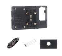 WSUMKH Soporte Adaptador De Carga Inalámbrica para Navegación De 12 Mm/22 Mm para Ducati MULTISTRADA ENDURO1200 950 1200S 2015 2016 2017 Soporte Montaje Teléfono(Wireless 12mm Clip)