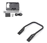 WSUMKH Soporte Adaptador De Montaje para GPS Y Navegación De Teléfono Inteligente para F750 GS, F750GS 2018- F 850GS, F850GS Adventure ADV Soporte Montaje Teléfono(Set)