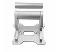 WSUMKH Soporte De Extensión De Navegación para Teléfono GPS De Aluminio CNC para CFMOTO 450MT 450 MT 2024 2025 Accesorios para Motocicleta Soporte Montaje Teléfono(Silver 12-22mm)