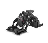 WSUMKH Soporte De Extensión para Teléfono GPS De Aluminio CNC para CFMOTO 450MT 450 MT 2024 2025 Accesorios para Motocicleta Soporte Montaje Teléfono(Black-12MM 1set)