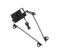 WSUMKH Soporte De Navegación GPS Teléfono Móvil De Motocicleta para Ducati MULTISTRADA V4 S V4S 2021 2022+ con Carga Inalámbrica Y USB Soporte Montaje Teléfono(12mm Cable Charged)