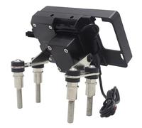 WSUMKH Soporte De Navegación para Teléfono Móvil con Manillar De 12 Mm Y Carga USB para F750GS F850GS F800GS F700GS R1200R Soporte Montaje Teléfono(C)