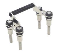 WSUMKH Soporte De Navegación para Teléfono Móvil con Manillar De 12 Mm Y Carga USB para F750GS F850GS F800GS F700GS R1200R Soporte Montaje Teléfono(B)