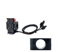 WSUMKH Soporte Navegación GPS para Teléfono Aventura Carga Inalámbrica Compatible con para R1200 R1250 R1300 F750 F850 GS CRF1000L 12 Mm 16 Mm 22 Mm. Soporte Montaje Teléfono(Red - 22mm)