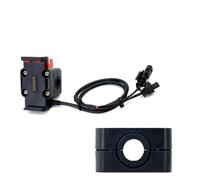 WSUMKH Soporte Navegación GPS para Teléfono Aventura Carga Inalámbrica Compatible con para R1200 R1250 R1300 F750 F850 GS CRF1000L 12 Mm 16 Mm 22 Mm. Soporte Montaje Teléfono(Red - 12mm)