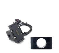 WSUMKH Soporte Navegación GPS para Teléfono Aventura Carga Inalámbrica Compatible con para R1200 R1250 R1300 F750 F850 GS CRF1000L 12 Mm 16 Mm 22 Mm. Soporte Montaje Teléfono(Black - 22mm)