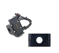 WSUMKH Soporte Navegación GPS para Teléfono Aventura Carga Inalámbrica Compatible con para R1200 R1250 R1300 F750 F850 GS CRF1000L 12 Mm 16 Mm 22 Mm. Soporte Montaje Teléfono(Black - 12mm)