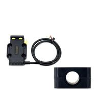 WSUMKH Soporte Navegación GPS para Teléfono Aventura Carga Inalámbrica Compatible con para R1200 R1250 R1300 F750 F850 GS CRF1000L 12 Mm 16 Mm 22 Mm. Soporte Montaje Teléfono(Yellow - 16mm)