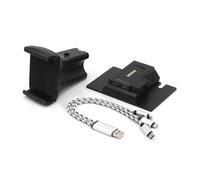 WSUMKH Soporte Navegación GPS para Teléfono Motocicleta Cargador USB para K1600GTL K1600GT K1600B (2011 2012 2013 2014 2015 2016 2017 2018 2019 2020) Soporte Montaje Teléfono