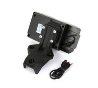 WSUMKH Soporte para Teléfono Y Navegación GPS para Motocicleta para 390 para 390 para 2024, Color Negro Soporte Montaje Teléfono(Set)