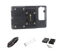 WSUMKH Soporte Teléfono Móvil con Carga Inalámbrica Navegación USB para Motocicleta para R1250GS ADV R1200GS LC Adventure R 1250 GS 2013 2014-2018 2019 Soporte Montaje Teléfono(Wireless Bracket)