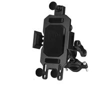 WSUMKH Universal para Teléfono Móvil con Navegación para Motocicleta Soporte para Teléfono Móvil para Bicicleta Cargador Inalámbrico Carga Rápida Soporte Montaje Teléfono(B-Uncharge Handlebar)