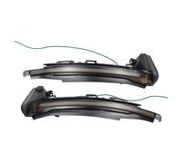 WSUMKH Voiture Clignotants Para Para A1 8X LED Señal De Giro 2011 2012 2013 2014 2015 2016 2017 Espejo Dinámico Intermitente Indicador De Luz Repetidor Clignotants dynamiques(Amarillo)