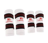 Wswqop 2 Pares Taekwondo Protector con Material Elástico Espuma de Alta Densidad Y Tecnología de Absorción Adecuado para Entrenamiento de Adultos Y Niños Kar, M