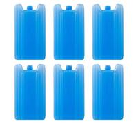 Wswqop 6 Piezas Bloque de Hielo Paquete de Enfriamiento Reutilizable Accesorio Rectangular para Almuerzo Portátil Adecuado para Picnic Camping