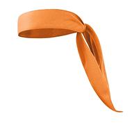 Wswqop Bandana Fitness Banda Elástica para Cabello Deportivo Cinta de Sudor Ajustable para Cabeza Diadema Transpirable y Flexible Hecha en Poliéster, Naranja