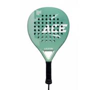 Wswqop Bolsa de Pádel Mochila Funda Estuche para Raqueta con Agarre Antideslizante y Compartimento Que Mantiene Firme Adecuada para Entrenamiento Escuela Parque y Viajes, Fibra De Vidrio Verde