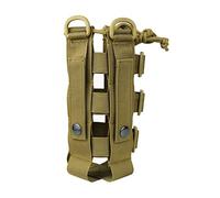 Wswqop Bolsa para Hervidor de Agua, Bolsa Táctica Molle para Transporte de Botellas de Agua, Bronce