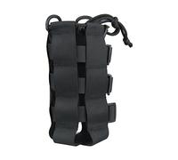 Wswqop Bolsa para Hervidor de Agua, Bolsa Táctica Molle para Transporte de Botellas de Agua, Negro