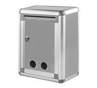 Wswqop Buzón Montado en La Pared con Cerradura, Caja para Llaves, Caja de Colección de Metal, Caja de Sugerencia de Gran Capacidad, estilo b