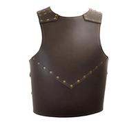 Wswqop Caballeros para de Disfraces Medievales Y Cosplay, Marrón Oscuro