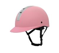 Wswqop Casco/Gorro de Equitación con Función Protectora, Forro Interior Lavable, Carcasa de PP Resistente a Los Impactos Y Ajuste Regulable para Adultos, Par, S