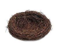 Wswqop Casitas para Pájaros, Artículos de Artesanía de Ratán, Tejido de Vid para Interiores Y Jardines, Cuadros Infantiles, Decoración de, 2, tal como se describe