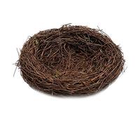Wswqop Casitas para Pájaros, Artículos de Artesanía de Ratán, Tejido de Vid para Interiores Y Jardines, Cuadros Infantiles, Decoración de, 6, tal como se describe