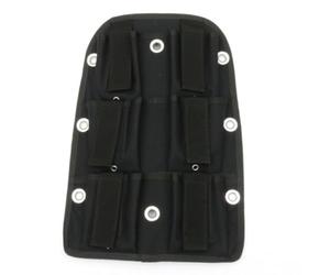 Wswqop Chaleco Lastre para Buceo Trasero de Lastre Peso Equilibrado Seis Compartimentos Material Nylon PET Estructura Resistente Adecuado para Buceadores con