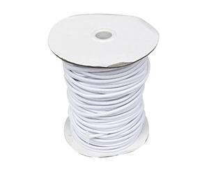 Wswqop Cordón Elástico de 4 Mm X 5 Mm