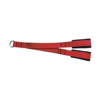 Wswqop Correas de Extensión de Cuerda para Tríceps para Entrenamiento de Fuerza de Tríceps, Levantamiento de Pesas, Asas de Entrenamiento con Acolchado, Rojo