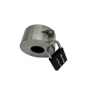 Wswqop Cubierta de Bloqueo para Grifo Protector de Válvula Grifo Antirrobo con Cuerpo Metálico de Acero Inoxidable Resistente a la Intemperie de Anclaje