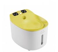 Wswqop Dispensador de Agua Automático para Mascotas Fuente Abrevadero Inducción Inteligente y Bomba Silenciosa con Filtración en Cuatro Apto para Gatos y, Verde, Inalámbrico