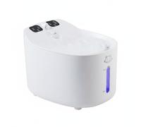 Wswqop Dispensador de Agua Automático para Mascotas Fuente Abrevadero Inducción Inteligente y Bomba Silenciosa con Filtración en Cuatro Apto para Gatos y, Color to 2, Inalámbrico