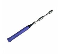 Wswqop Dispositivo de Entrenamiento de Bádminton Elemento para Perfección de Swing Mecanismo Auditivo Peso Movible Adecuado para Rutinas Aprendizaje Autónomo, Púrpura