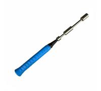 Wswqop Dispositivo de Entrenamiento de Bádminton Elemento para Perfección de Swing Mecanismo Auditivo Peso Movible Adecuado para Rutinas Aprendizaje Autónomo, Azul