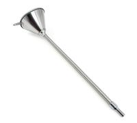Wswqop Embudo de Combustible para Vehículo Embudo para Aceite Vertedor con Malla Filtrante Larga Acero Inoxidable Tubo Ondulado Flexible Adecuado para, 700mm