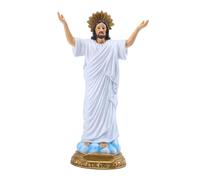 Wswqop Estatua de Hombre Elegante de Estilo Europeo, Colección de Escritorio Antigua para Inauguración de La Casa