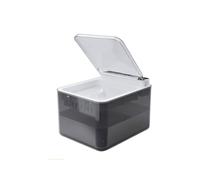 Wswqop Fuente de Agua para Gatos Automática Dispensador Circulador con Tapa Antipolvo y Modo Templado a 28 Grados Material y PC Adecuada para Hogares Ocupados y Varios Gatos, 2600 MAh