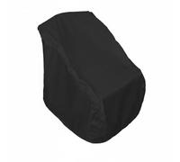 Wswqop Funda Asiento Barco Cubierta Marina Protector Resistente Impermeable Material Oxford con Recubrimiento Adecuada para Uso Exterior Muelle, Negro, 65 Cm L X 65 Cm An X 120 Cm Al
