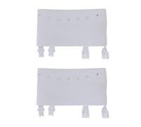 Wswqop Fundas de Spandex para Patines de Hielo, Cubrezapatos Protectores Reutilizables para Botas de Patinaje, Mangas Elásticas para Mantenimiento de Patines, White Size S