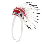 Wswqop Indio, Diadema, para Actuaciones, Halloween, Cosplay, Espectáculos de Danza.