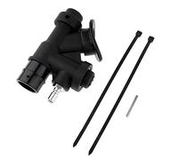 Wswqop Inflador de Potencia para Chaleco Compensador de Flotabilidad para Buceo, Incluye 1 Perno Y 2 Bridas para Cables.